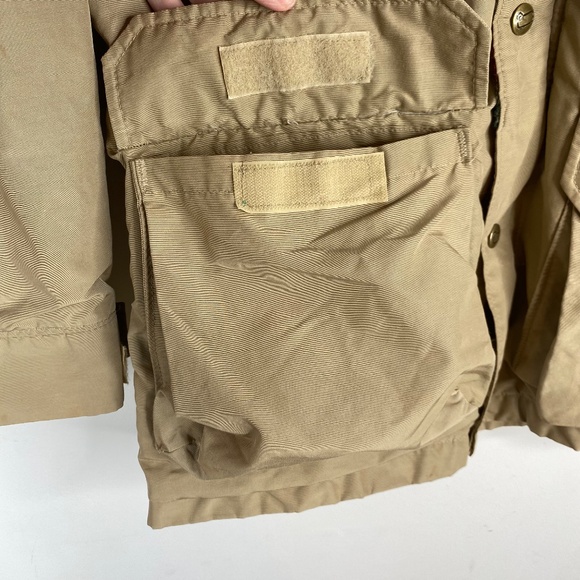 Vintage Woolrich Woman Chore Coat S Wool Lined Plaid Barn Utility Fisherman - Picture 6 of 16